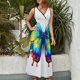 thumbnail image 2 of Watercolor Butterfly Vestido Sin Mangas Para Mujer, Traje De, Ropa De Cumpleaños, Verano, 2 of 5