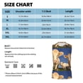 thumbnail image 6 of Bixox Men's Cows Cattles Printed Shirt Sleeveless Fitness Tank Top-Small, 6 of 7