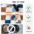 thumbnail image 6 of SARAG Checkered Rug 5x7ft For Living Room, Multicolor Modern Shag Rug Super Soft Washable Indoor Fuzzy Carpet Non-Slip Fluffy Rugs For Bedroom Home Aesthetic Decor, 6 of 9