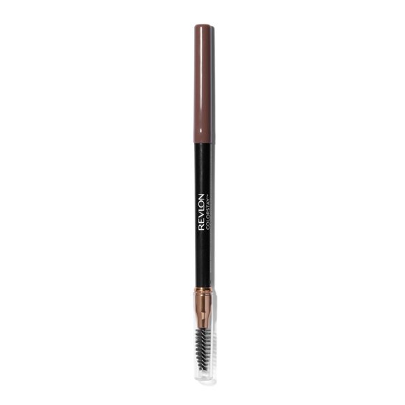 Revlon ColorStay Waterproof Longwearing Eyebrow Pencil, Retractable Angled Tip Applicator, 0.35g