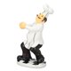 thumbnail image 1 of Estatua De Chef De Resina, Adorno De Chef De Resina 3D Simple Para Mesa, 1 of 7
