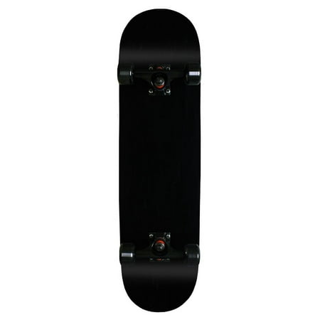 Moose Blank Pro Complete Skateboard Dip Black 8"
