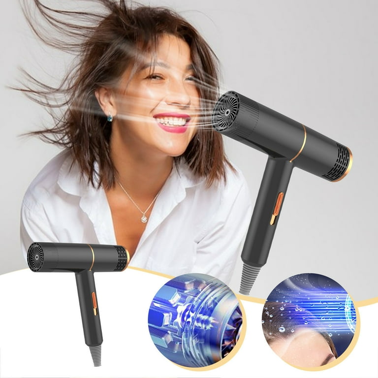 Back to School Deals ESULOMP Electric Hair Dryer High power Electric Hair Dryer Home Hair Dryer Hot Wind Comb Hair Salon Blowing Comb Lightweight