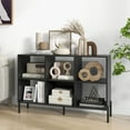 thumbnail image 4 of Costway 6 Cube Storage Shelf Organizer Bookcase Square Cubby Cabinet Bedroom Black, 4 of 10