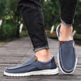 thumbnail image 5 of Men-Slip on Walking-Loafers Casual-Shoes - Wide Width Comfortable Orthopedic Shoes for Men, 5 of 8