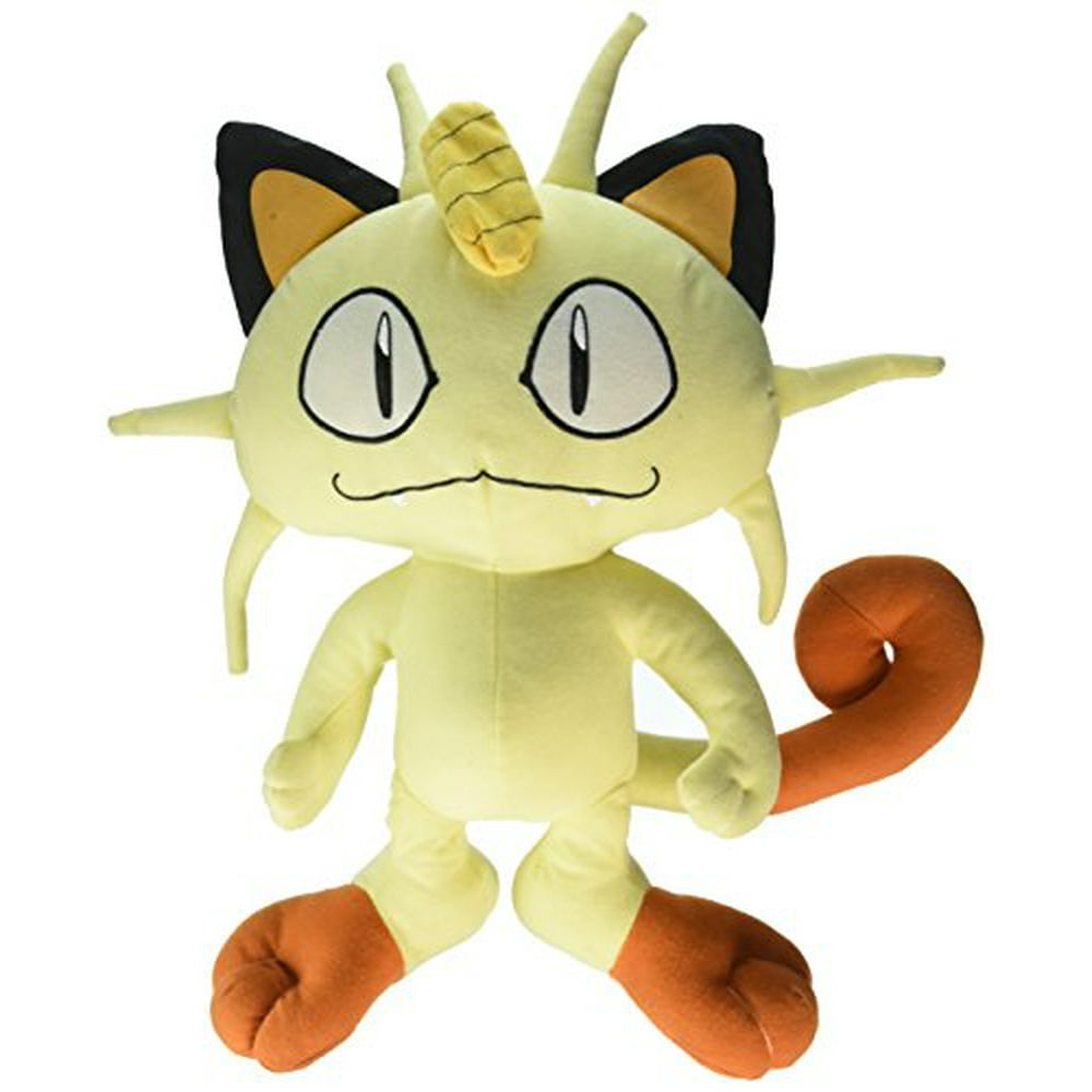 Nintendo Meowth Plush Toy Pokemon Stuffed Animal (14 Inch) Walmart