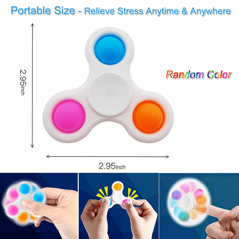 HLC039 Mini Fingertip Spinning Top Bubble Fidget Toys Decompression Simple  Dimple Antistress Spinner Toy Fidget Spinner Top - Buy HLC039 Mini Fingertip  Spinning Top Bubble Fidget Toys Decompression Simple Dimple Antistress  Spinner