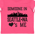 thumbnail image 4 of Inktastic Seattle Washington Someone Loves Me Skyline Boys or Girls Toddler T-Shirt, 4 of 5
