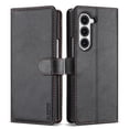 thumbnail image 6 of ELEHOLD Case for Samsung Galaxy Z Fold 5, Shockproof PU Leather Wallet Case with Credit Card Holder Kickstand,Black, 6 of 6