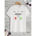 thumbnail image 2 of Manfinity Homme T-Shirt Graphique Lettre, 2 of 5