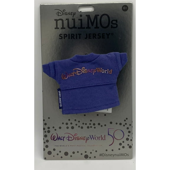 Disney NuiMOs Outfit WDW 50th Magical Celebration Spirit Jersey New with Card