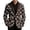 Coffee, variant on St. Patrick'S Day Saint Patrick'S Day Corduroy Jacket For Holiday Celebration Casual Wear Festive Print Design