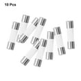 thumbnail image 3 of Uxcell 10Pcs 5x20mm Ceramic Fuse 250V Slow Blow Ceramic Fuses for LCD TV T25A, 3 of 6