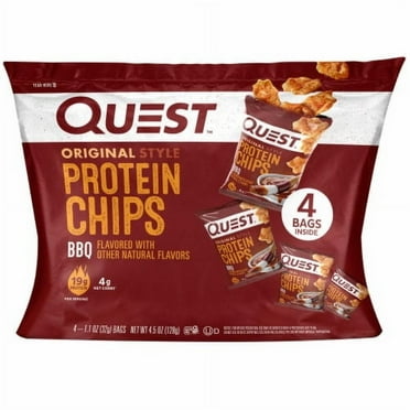 Quest BBQ Tortilla Protein Chips Multipack - 1.1 oz - 4 ct
