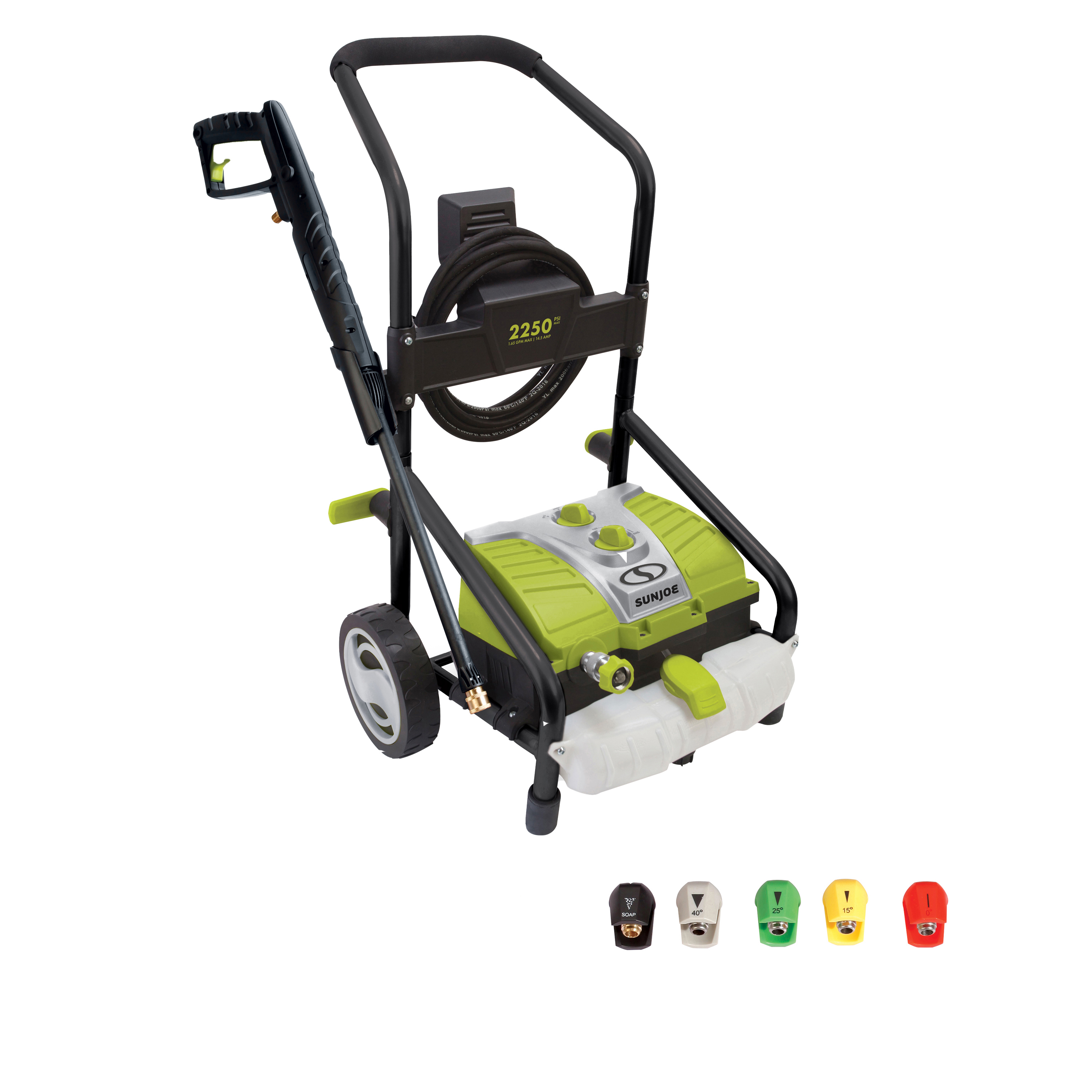 Sun Joe Electric Pressure Washer W/ Quick Connect Nozzles & Extension Wand, 14.5-Amp - image 2 of 8