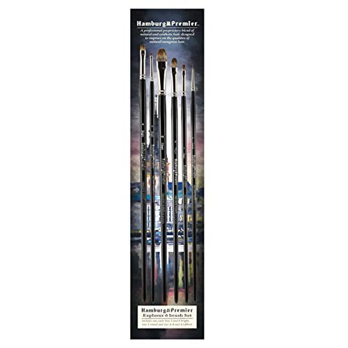 Creative Mark Hamburg Premier Brush Explorer Set of 6 Assorted Sizes