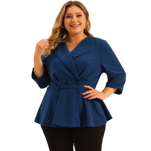 Peplum blazer deals