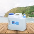 thumbnail image 2 of Contenedor de Almacenamiento de Agua, Jarra de Almacenamiento de Agua con Tanque de Agua Reutilizable para Acampar, Uso Doméstico, Al Aire Libre, Send 18L, 2 of 8