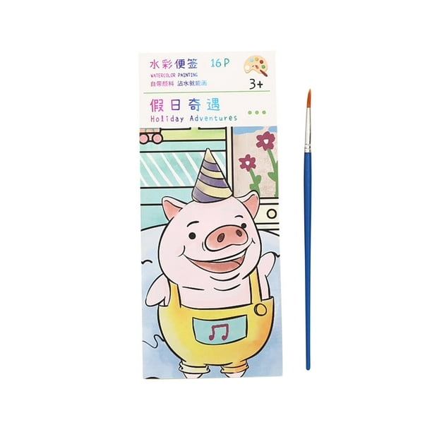 Mini Bloc De Pintura Mini Bloc De Acuarelas Libro De Acuarelas Mini Bloc De Pintura Halloween Mini Bloc De Acuarelas Cuaderno De Acuarelas Para Adultos Niños Niñas Libros Para Colorear