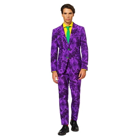 OppoSuits Men's The Joker Licensed Suit