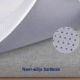 thumbnail image 4 of Telino 3 inch Queen Mattress Topper, Memory Foam Mattress Topper with Removable & Washable Cover, White, 4 of 9