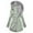 Mint Green, variant on Azrian Women's Plus Size Winter Warm Puffer Coat Outwear,FALL And Winter Clothing,Solid Color Hooded Plush Cotton
