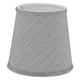 thumbnail image 1 of 1 lámpara de techo de cristal con pantalla de tela para lámpara de pared (gris), 1 of 8