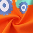 thumbnail image 4 of BOBOGOJP Toddler Boy Shirts Boys Cotton Short Sleeve T-Shirt, Packs Printed Kids Crewneck Tees, Summer Pullover Tops Orange for Size 6-7 Years, 4 of 7