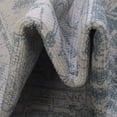 thumbnail image 5 of Unique Loom Timeless Collection Area Rug - Peter (3' 6" Round Ivory/Teal), 5 of 12