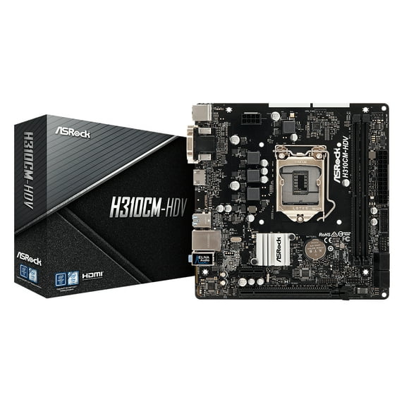 Asrock Intel H310 LGA 1151 Micro ATX DDR4-SDRAM Motherboard