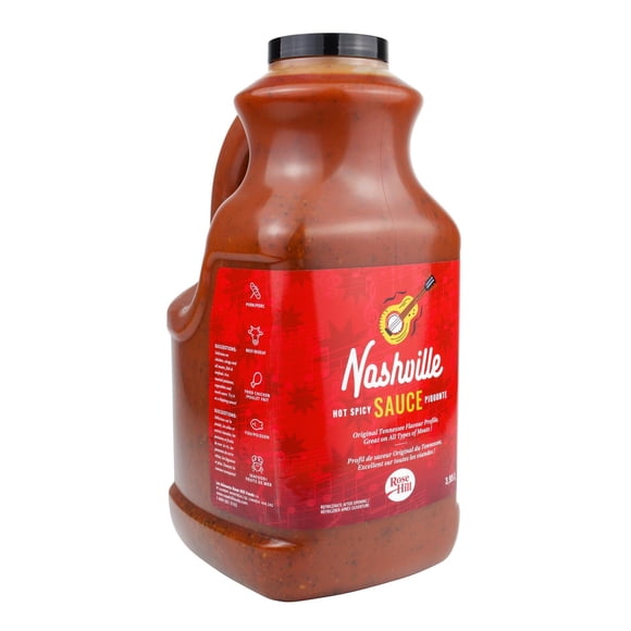 Nashville Sauce Piquante Épicée - Lot de 2 - 3,95 L - Libérez la Chaleur (2 X 3,95 L)
