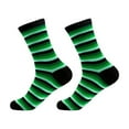 thumbnail image 2 of Bxsruta St. Patrick's Day Mid-Length Knitted Socks for Men and Women Festive Holiday Crew Socks, 2 of 5