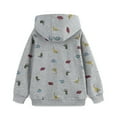 thumbnail image 6 of Toddler Boys' Sweatshirts Long Sleeve Dinosaur Zip Hoodie Light Jacket 3-4 years Hoodie Boys, 6 of 7