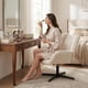 thumbnail image 4 of Silla FurnitureR Sillón Individual Moderna Beige, 4 of 8