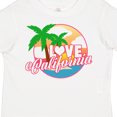 thumbnail image 4 of Inktastic I Love California with Ocean and Palm Trees Boys or Girls Toddler T-Shirt, 4 of 5