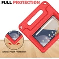 thumbnail image 4 of BMOUO Kids Case for onn. 7" Tablet, 32GB, (2024 Model) (Model:100135924) Tablet , Light Weight Shockproof Handle Stand Case with Screen Protector for Walmart Onn 7 inch Gen 4 2024 Tablet , Red, 4 of 6