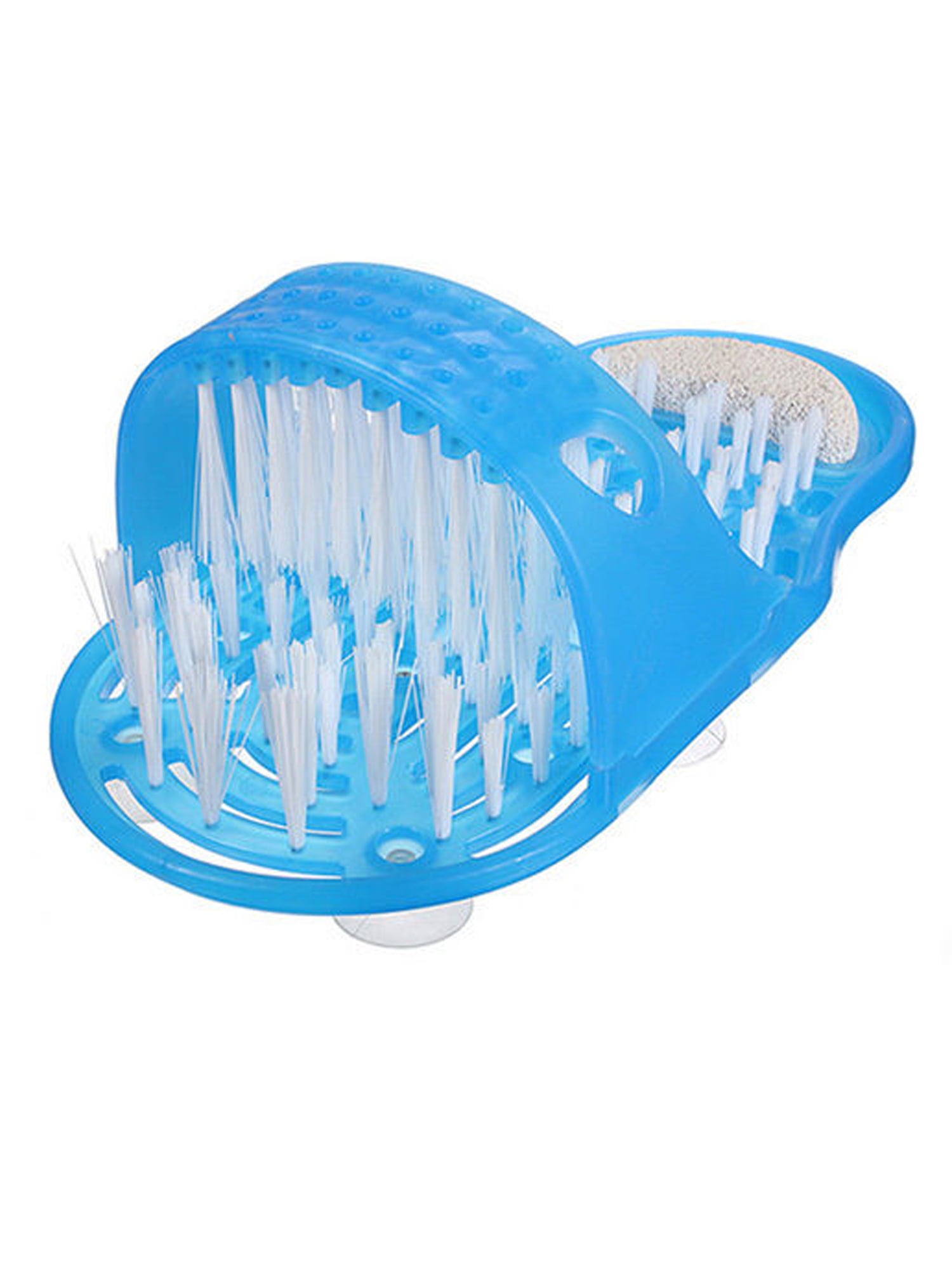 wybzd Shower Foot Feet Cleaner Scrubber Washer Easy Bath Brush Pumice