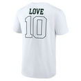 thumbnail image 3 of Men's Jordan Love White Green Bay Packers Tonal Name & Number T-Shirt, 3 of 3