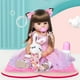 thumbnail image 1 of Silicona Princesa Bebés Recién Nacidos Muñeca Niños Reborn Niño Niño Jugar Casa Juego, 1 of 3
