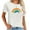 White, variant on Womens Rainbow Pride Retro T-Shirt