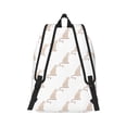 thumbnail image 3 of Daiia Leopard Print Vintage Canvas Backpack for Men and Women ,Hiking Backpack,Travel Laptop Bag for School,Large Capacity Backpack, 3 of 8