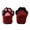 Red hair black claw, variant on AOOOWER Furry Paw Gloves Cosplays Wolf Bear Animal Paw Plush Mittens for Women Girls