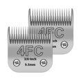 thumbnail image 1 of Kit de cuchillas de aseo para mascotas y perros de cerámica 4FC para Andis, Oster y Wahl, 1 of 6