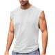 thumbnail image 1 of pstuiky Camisetas sin mangas para hombre, Camiseta de tirantes vintage de color liso para hombre, estilo casual, deportiva, transpirable, con cuello redondo Chaleco para hombre xxl, 1 of 6