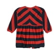 thumbnail image 2 of Element Womens Striped Cardigan Sweater rednvy M, 2 of 2