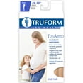 thumbnail image 3 of Truform Sheer Maternity Pantyhose: 20 - 30 mmHg, Beige, Large, 3 of 7