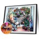 thumbnail image 1 of Cuadros Decorativos Diamante Pintura DIY Balcón sillones Full Round Drill Rhinestone Tmvgtek embutido en tela, 1 of 9