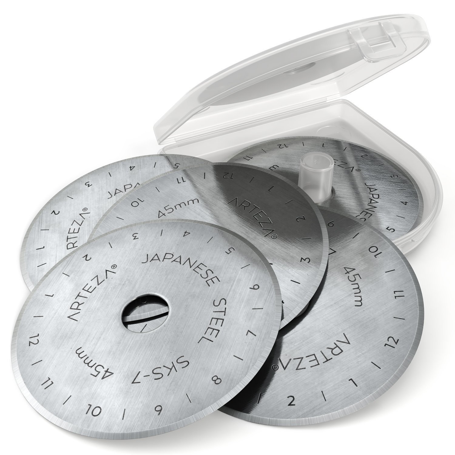 Arteza 45mm Rotary Blades (Pack of 12)