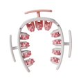 thumbnail image 1 of Punto de rodillo de de piernas Ancho ajustable para antebrazo, codo, mano, brazo y pierna blanco rosa Yuyangstore masajeador de rodillos, 1 of 8