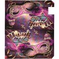 thumbnail image 5 of Mardi Gras Mask Mailbox Cover Carnival Day Beads Mailbox Covers Magnetic Large Oversized 21"X25.5" Mailbox Wraps Post Letter Box Cover Garden Decorations, 5 of 6